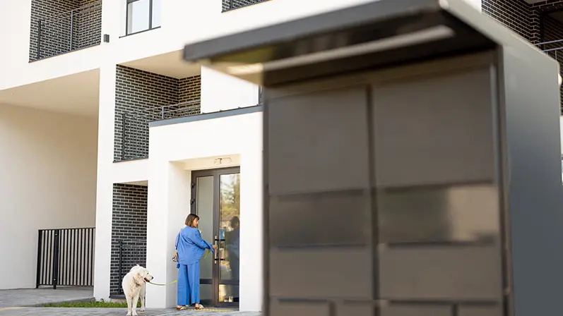 pequeña comunidad sin garaje