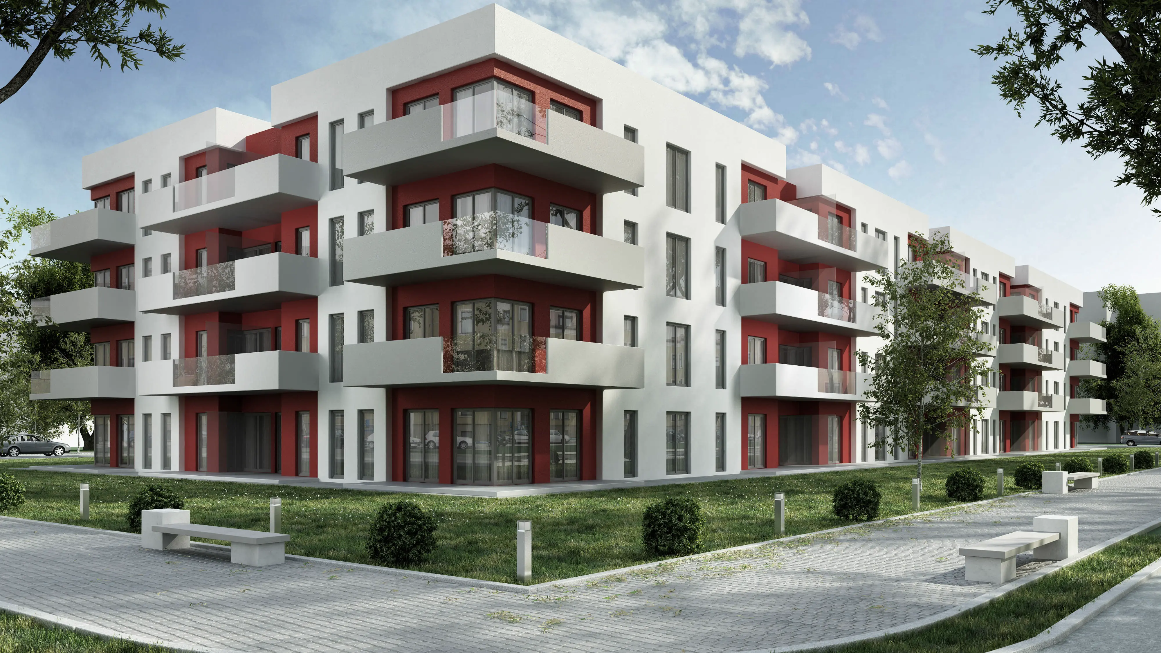 comunidad con varias plantas